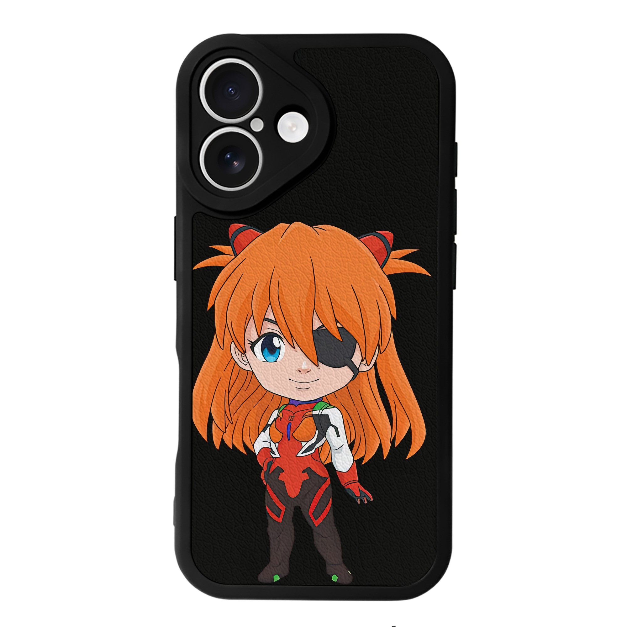 （画像用） EVA 新世紀エヴァンゲリオン 【iPhone 16シリーズ対応】シリコンスマホケース（レザー調） 材質：シリコン